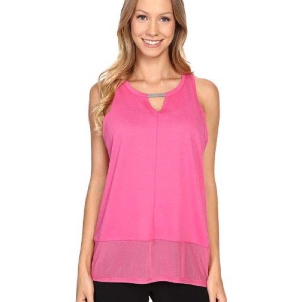 Fila pink workout top “glam singlet” size XS NWT